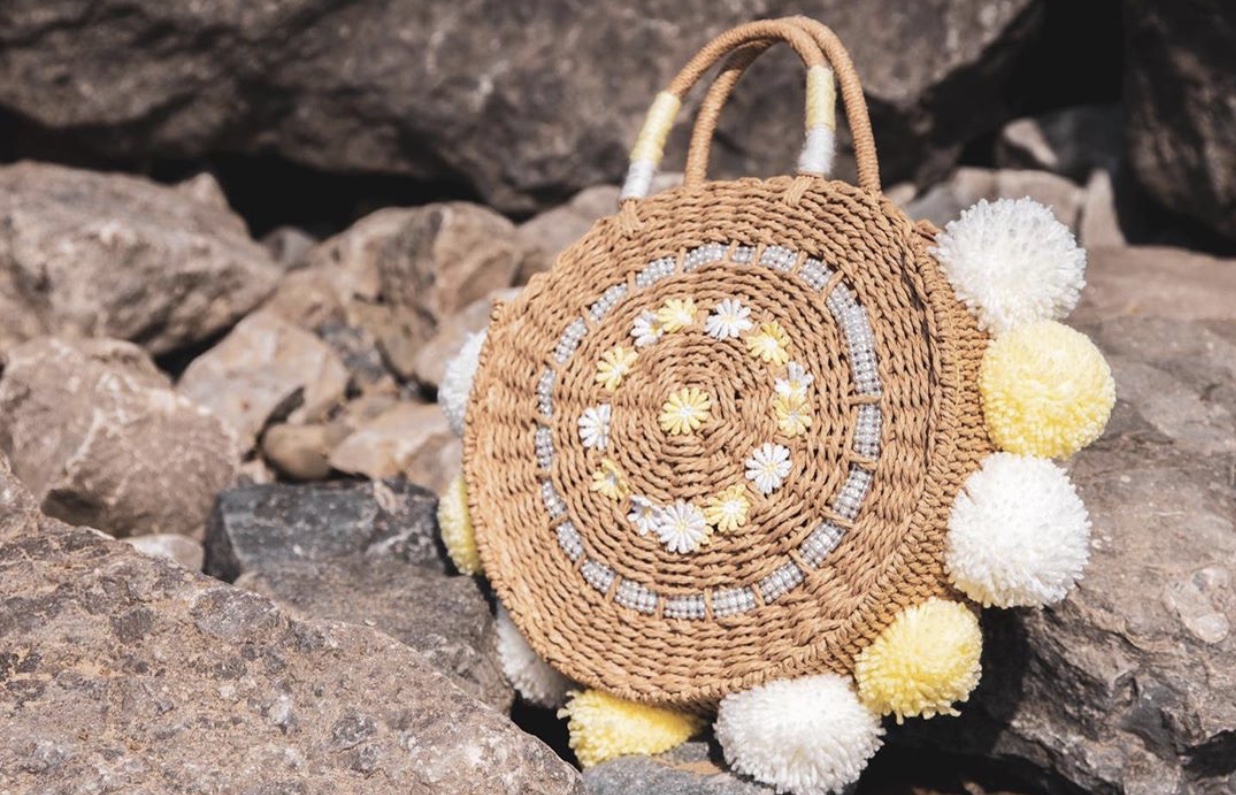 Lila Summer Beach Bag